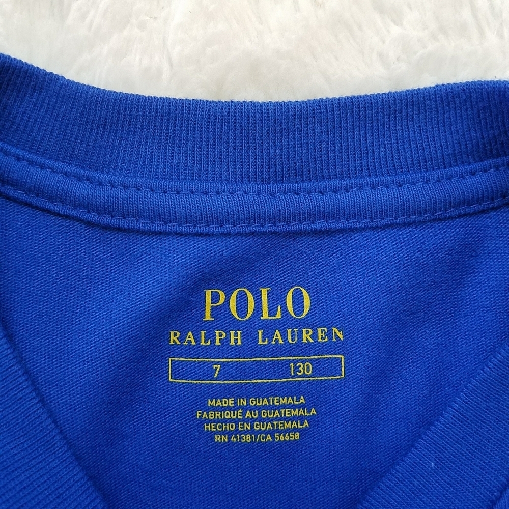 Ralph Lauren Polo Bear Cotton Boy's Jersey Tee - Picture 6 of 7